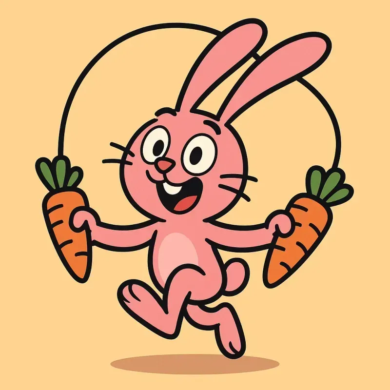 Funny Cartoon Fitness Fun Poses Packs