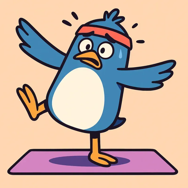 Funny Cartoon Fitness Fun Poses Packs