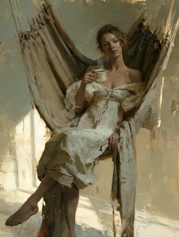 Contemporary Figurative Oil Portraits