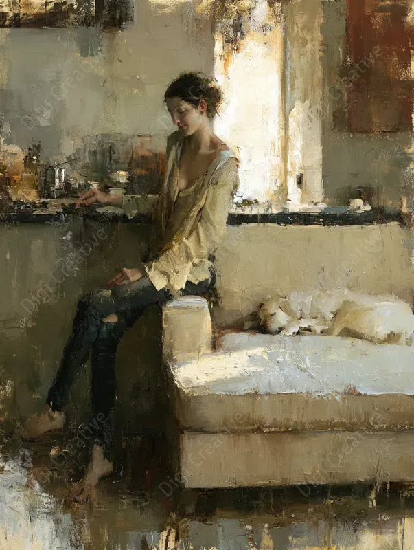 Contemporary Figurative Oil Portraits