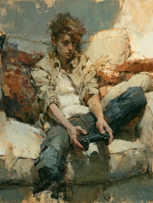 Contemporary Figurative Oil Portraits