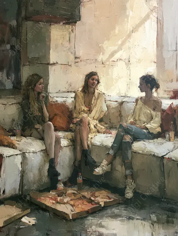 Contemporary Figurative Oil Portraits