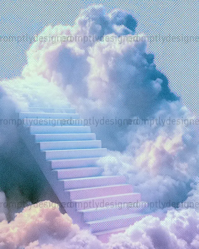 Pastel Halftone Posters