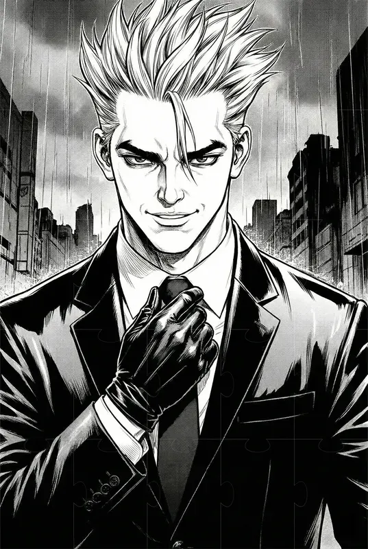 Boichi Style Sun Ken Rock Manga Art