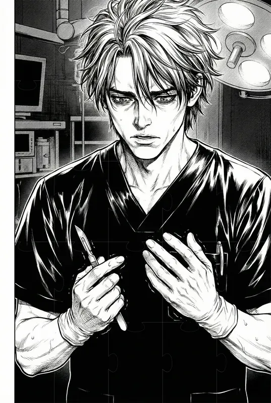 Boichi Style Sun Ken Rock Manga Art