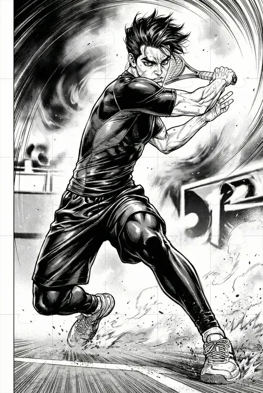 Boichi Style Sun Ken Rock Manga Art