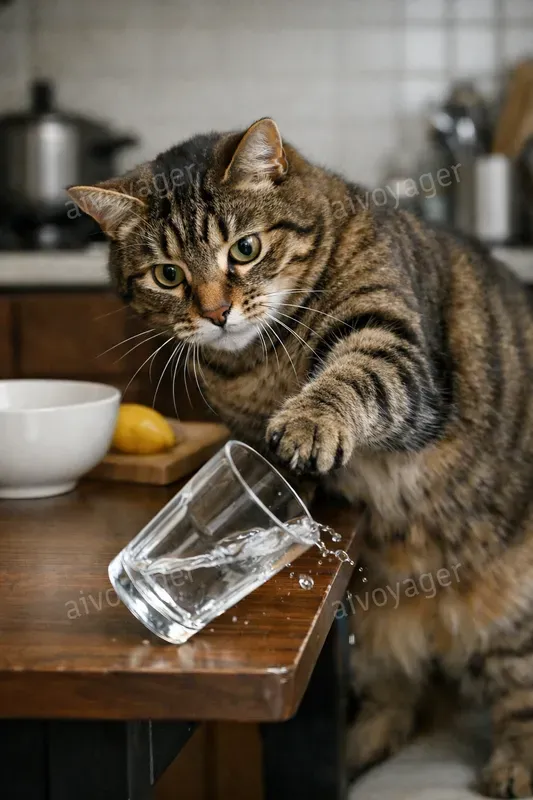 Playful Mischievous Cat Photos