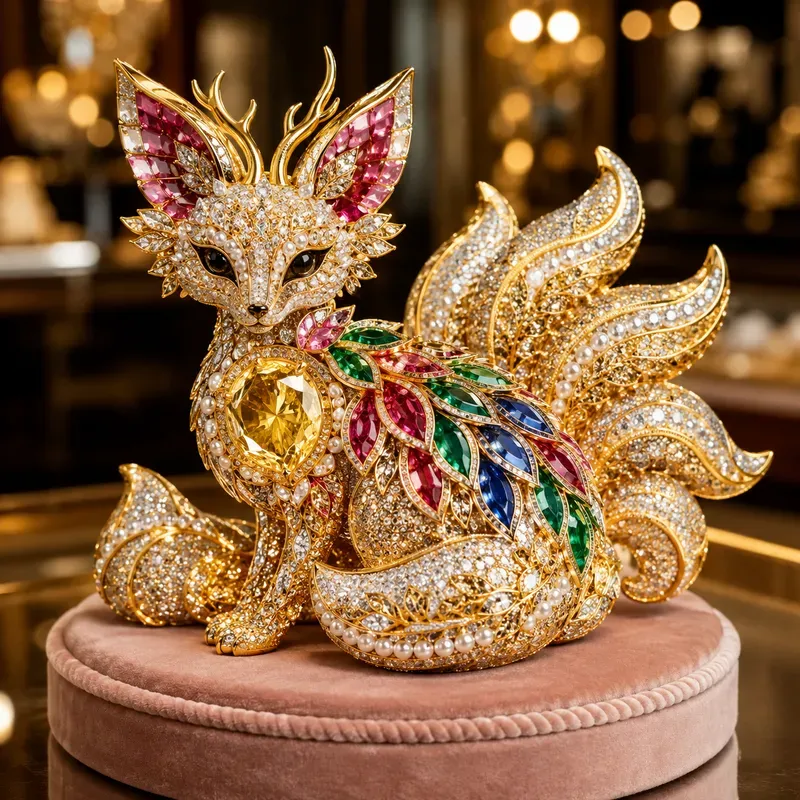 Luxury Fantasy Jewel Animals