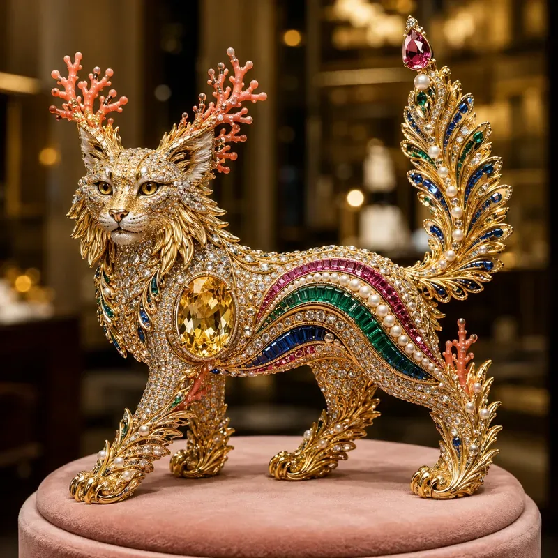 Luxury Fantasy Jewel Animals