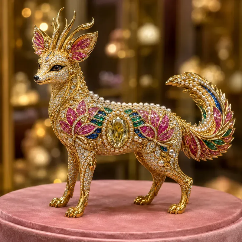 Luxury Fantasy Jewel Animals