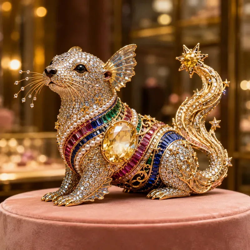 Luxury Fantasy Jewel Animals