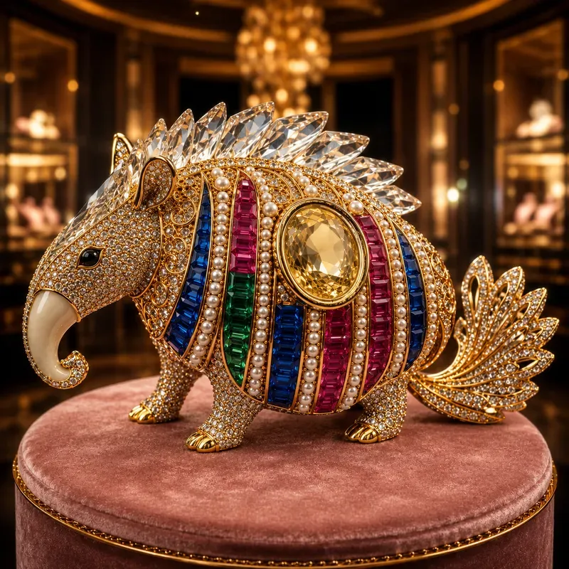 Luxury Fantasy Jewel Animals