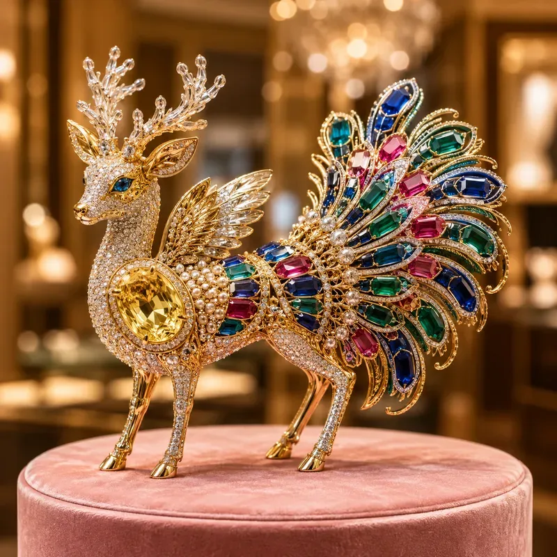 Luxury Fantasy Jewel Animals