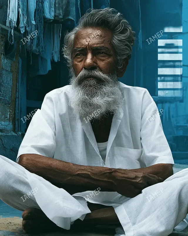 Cinematic Elderly Street Portraits