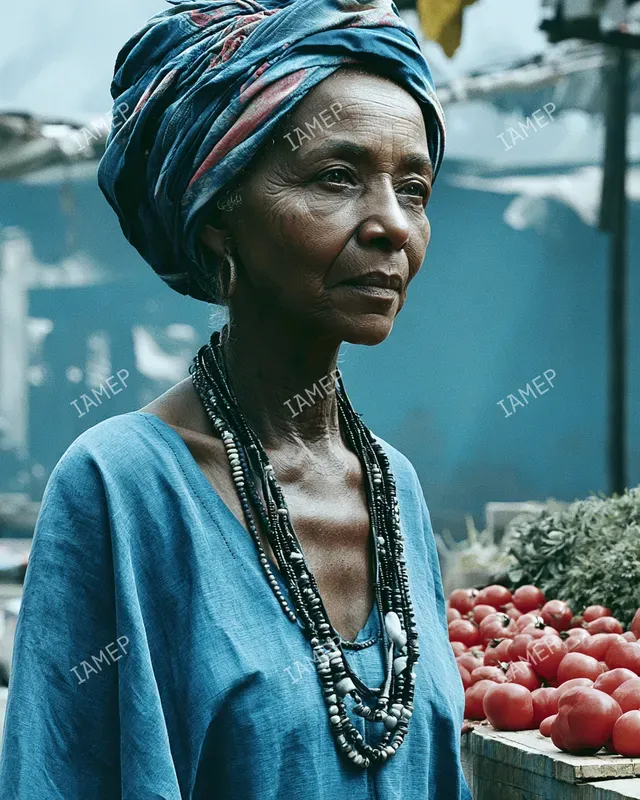 Cinematic Elderly Street Portraits