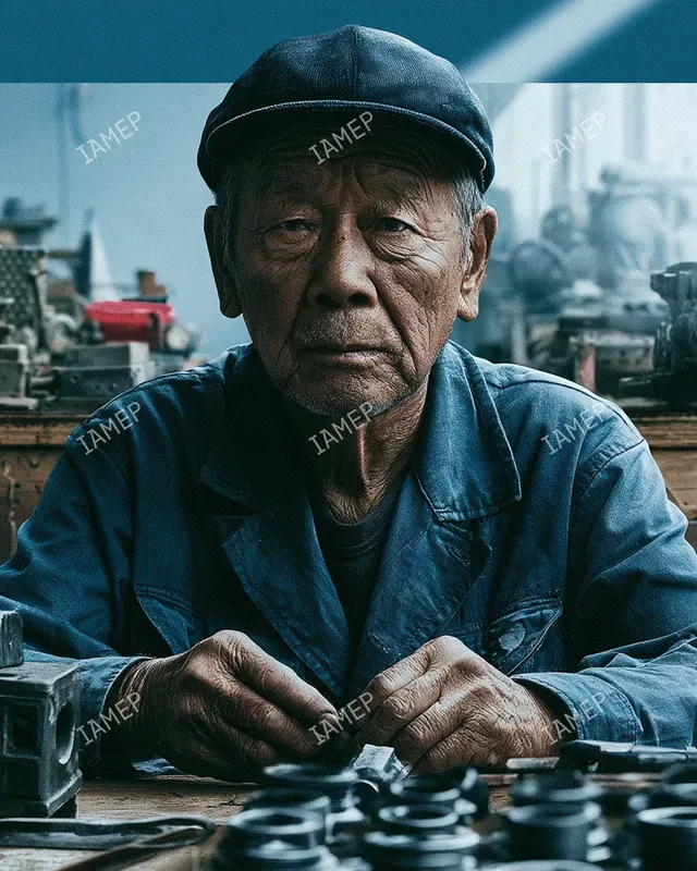 Cinematic Elderly Street Portraits