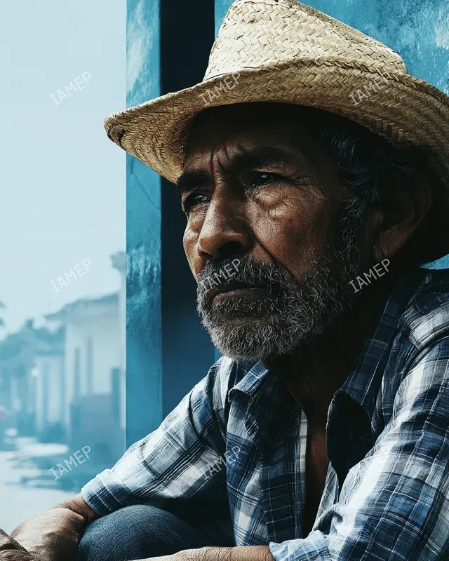 Cinematic Elderly Street Portraits