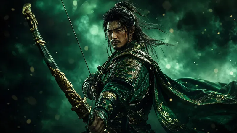 Epic Samurai Warrior Portrait Generator