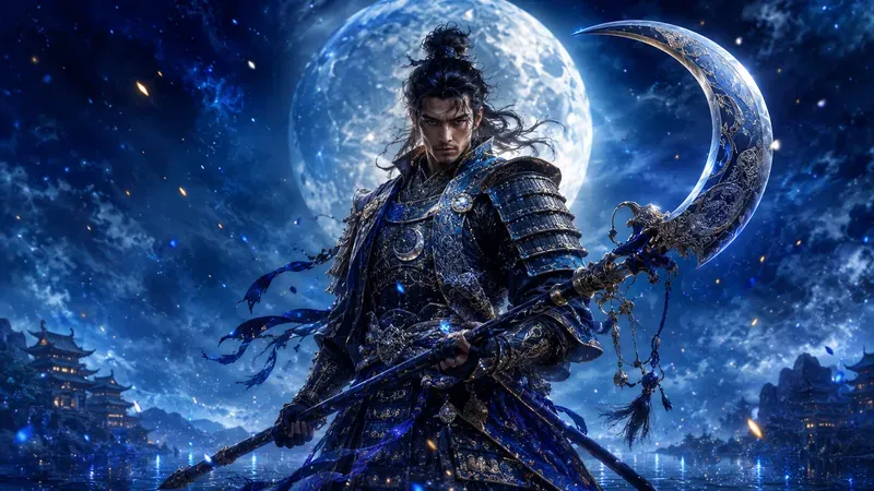 Epic Samurai Warrior Portrait Generator