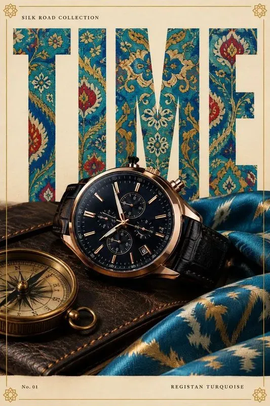 Silk Road Product Typography Posters