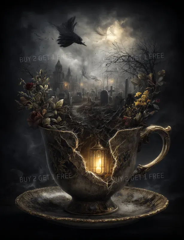 Midnight Gothic Victorian Junk Journals