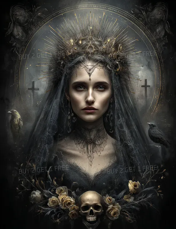 Midnight Gothic Victorian Junk Journals