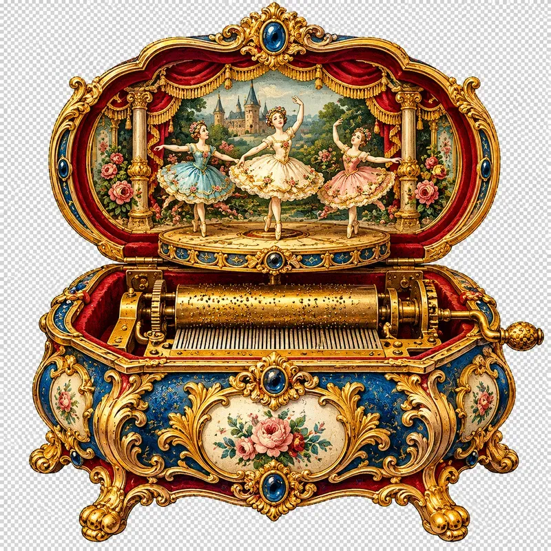Antique Heritage Wooden Toy Stickers