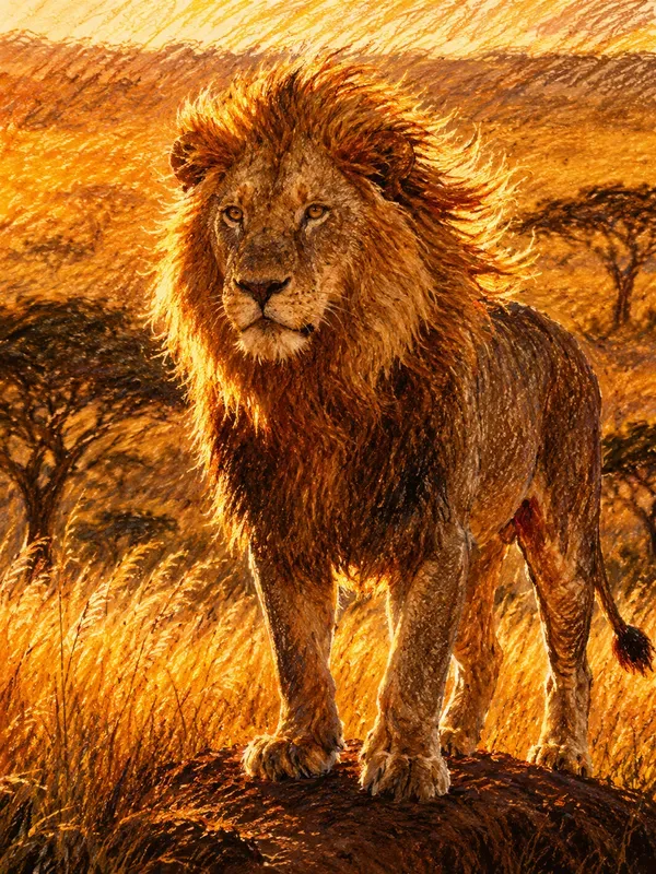 Cinematic Crayon Portrait Pros