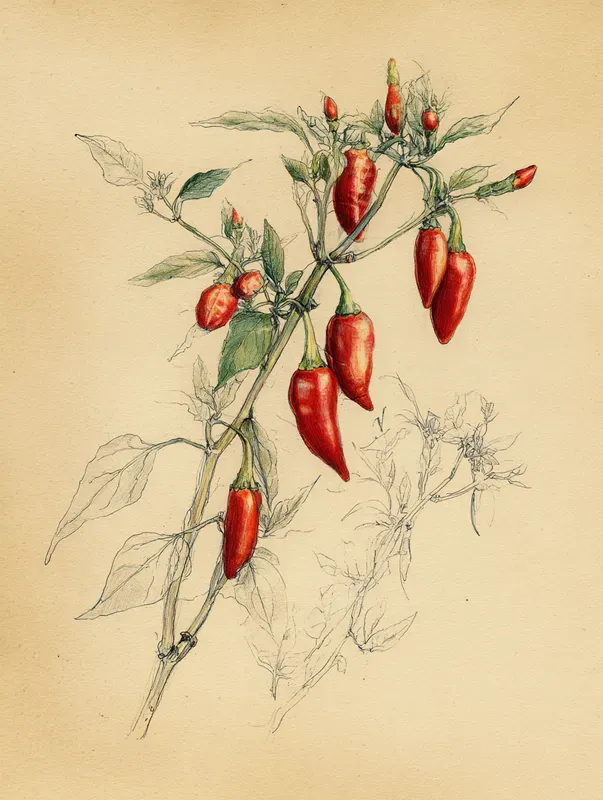 Vintage Kitchen Botanical Art Prints