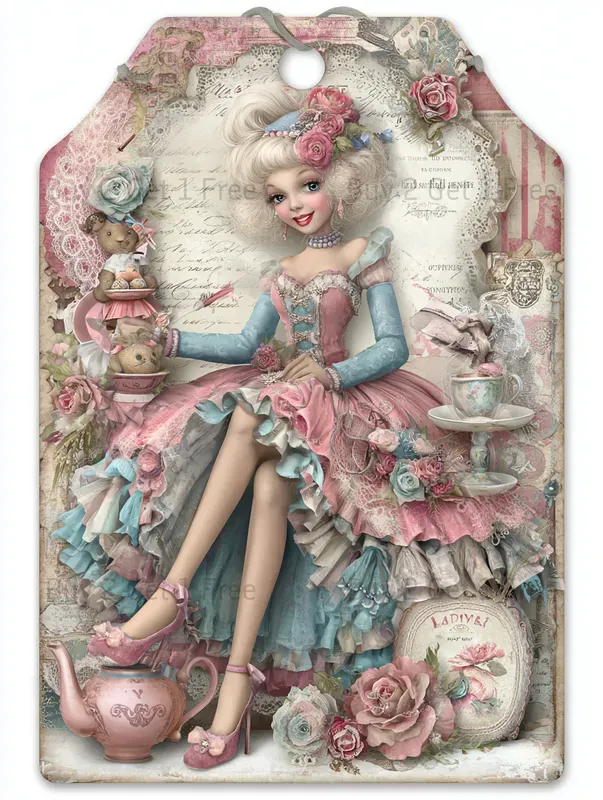 Tea Party Product Tags