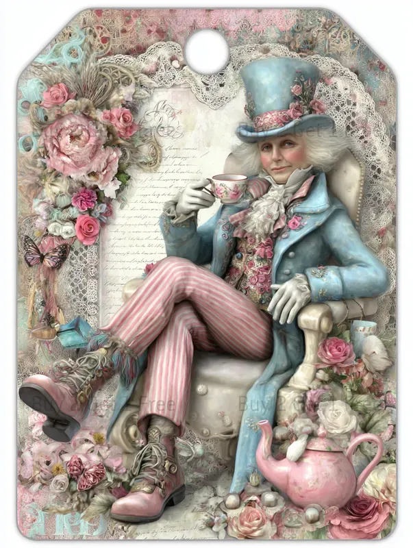 Tea Party Product Tags