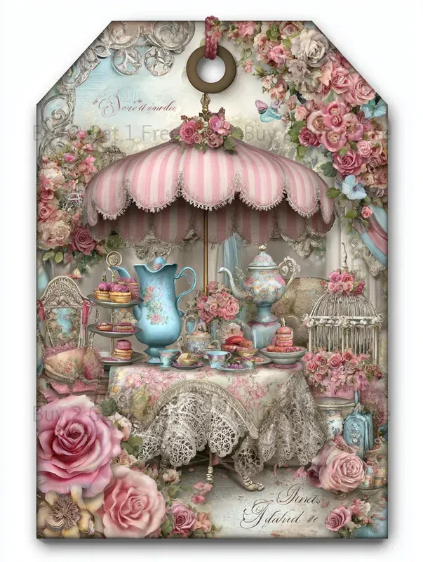 Tea Party Product Tags