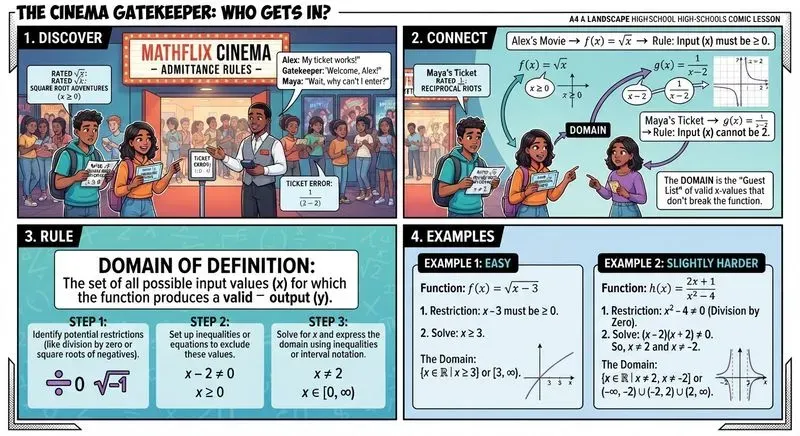 Comic Math Lessons