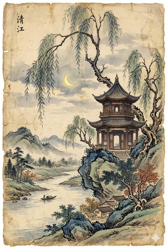 Ancient Oriental Wall Art Assets