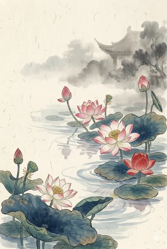 Ancient Oriental Wall Art Assets