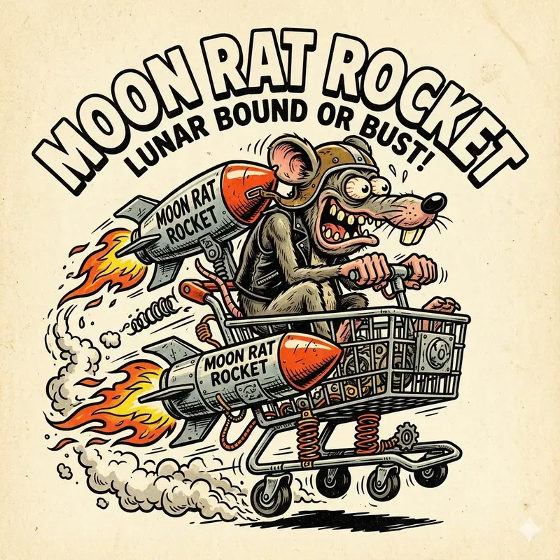 Vintage Hot Rod Sticker Packs