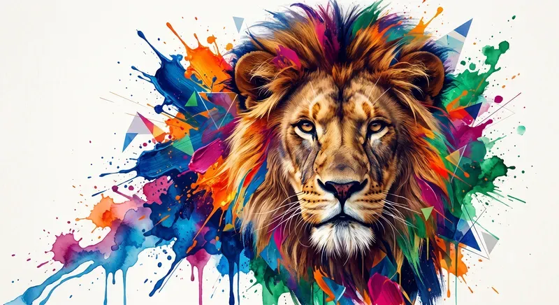 Color Splash Animal Portraits