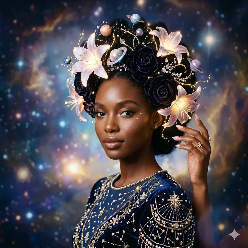 Celestial Flower Fashion