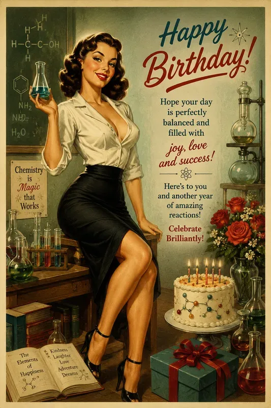 Pinup Birthday Card Creators