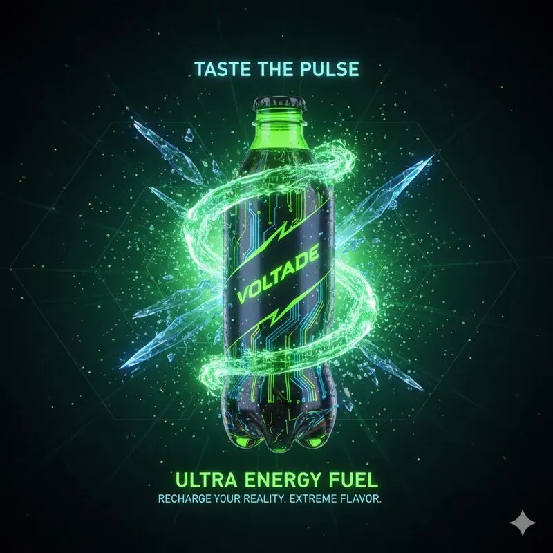 Cinematic Beverage Ad Poster Generator