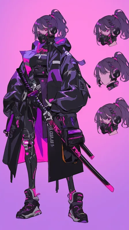 Japanese Anime Character Sheet Generators