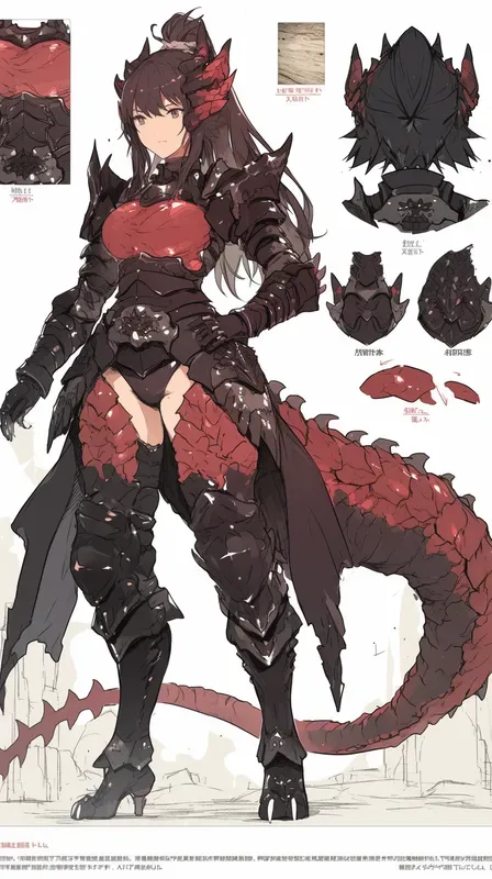 Japanese Anime Character Sheet Generators