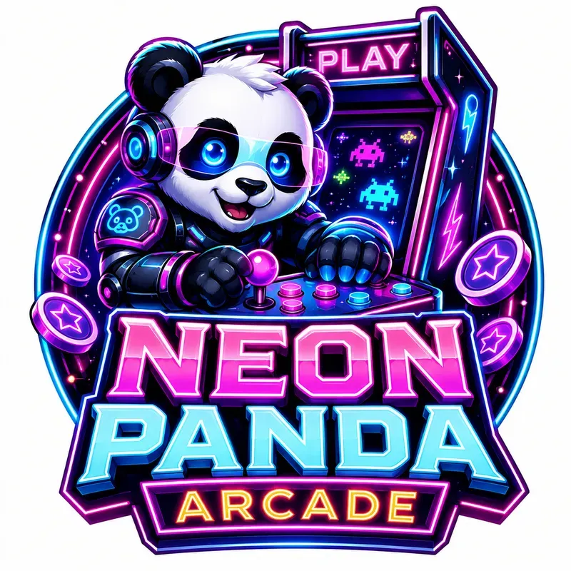 Neon Casino Mascot Logo Packs