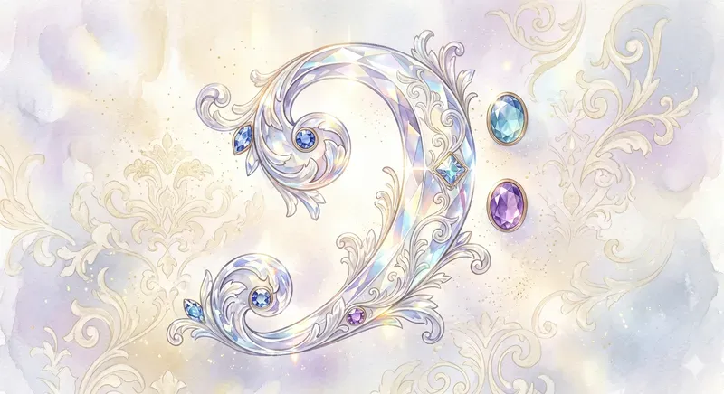 Ethereal Baroque Music Symbols