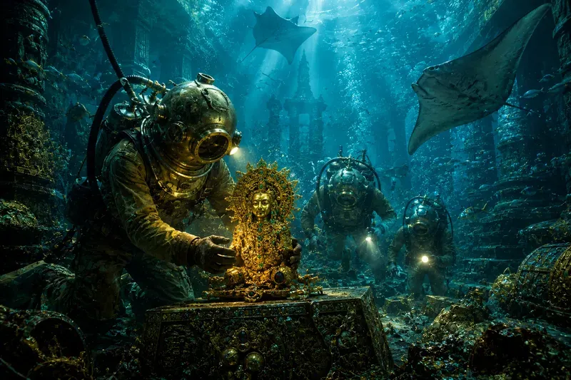 Undersea Treasure Hunt Generator