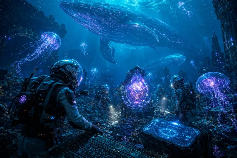 Undersea Treasure Hunt Generator