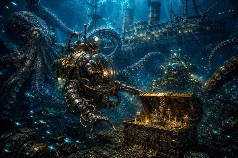 Undersea Treasure Hunt Generator
