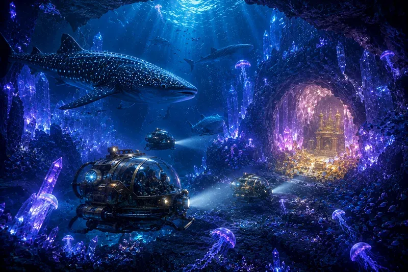 Undersea Treasure Hunt Generator