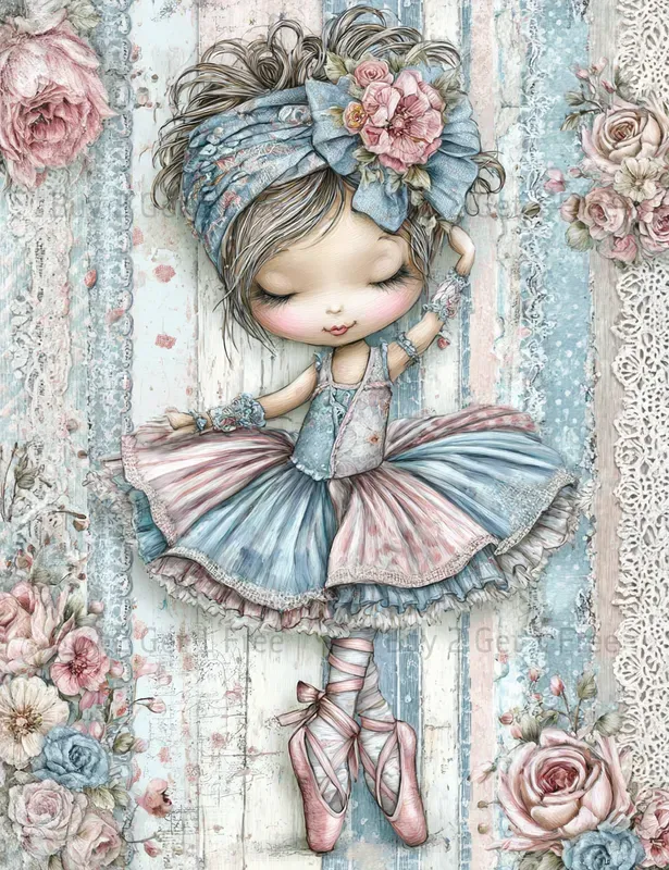 Alice In Ballerina World Junk Journals