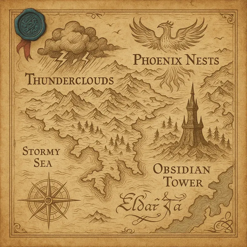 Vintage Fantasy World Map Makers
